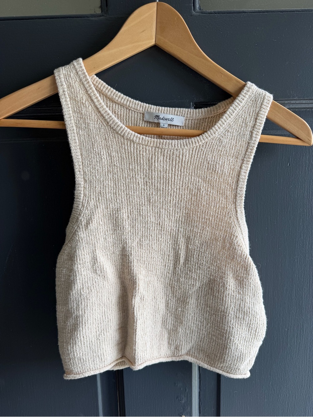 Madewell Natural Knit Ribbed Tank